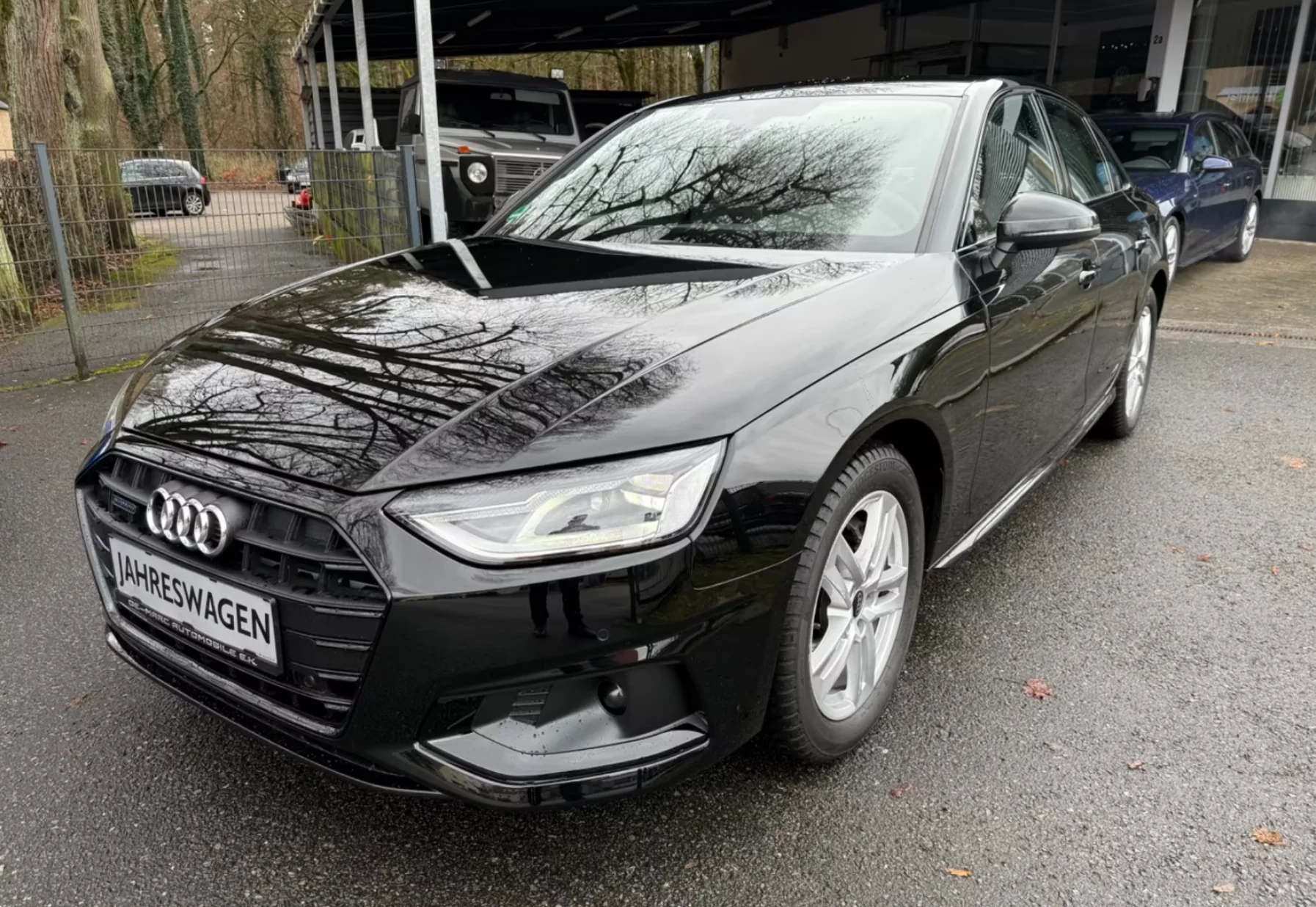 Audi A4 in der Original-Aufnahme-Inszenierung